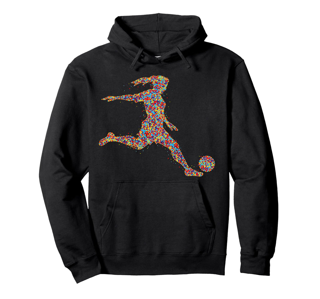 Soccer Player Hoodie - Fun Novelty Design Men Women
