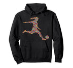 Soccer Player Hoodie - Fun Novelty Design Men Women