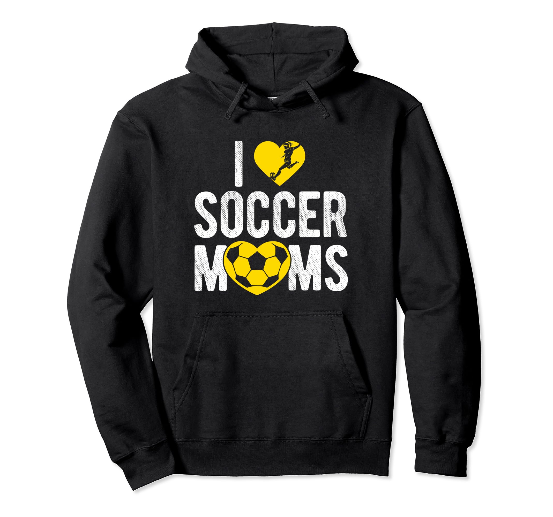 I Love Soccer Moms Soccer Football Gift Hoodie - Novelty Apparel for Adults