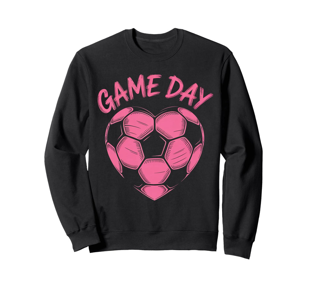 Womens Soccer Game Day Ladies Sweatshirt - Streetwear Style for Adults