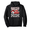 Soccer And Dance Mom Leopard Dancer Soccer Hoodie - Unique Graphic Unisex