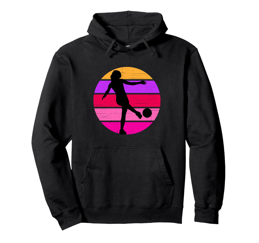 Soccer Womens Soccer Player Hoodie - Custom Art Print for Adults