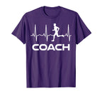 Cross Country Coach Best Running Coach T-Shirt - Custom Art Print Unisex