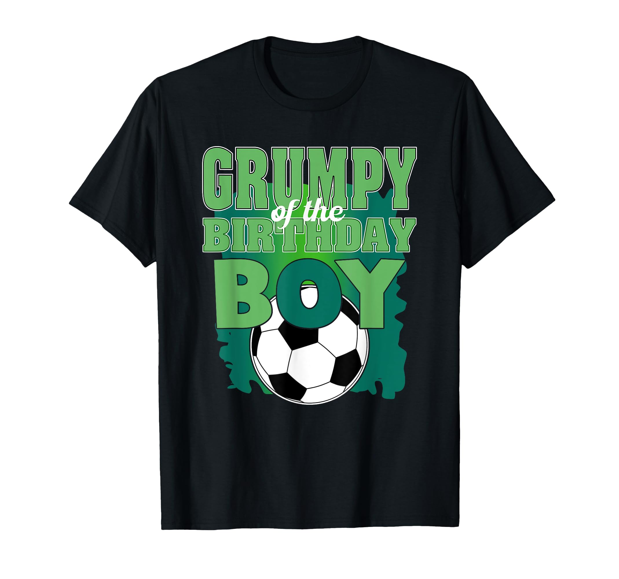 Grumpy Birthday Soccer Group Family T-Shirt - Aesthetic Graphic for Adults