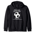 Proud Soccer Mom Mother Ball Play Sports T-Shirt - Minimalist Print Unisex