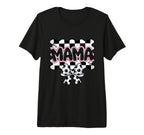 Checkered Soccer Mama Bow Leopard T-Shirt - Minimalist Print Unisex