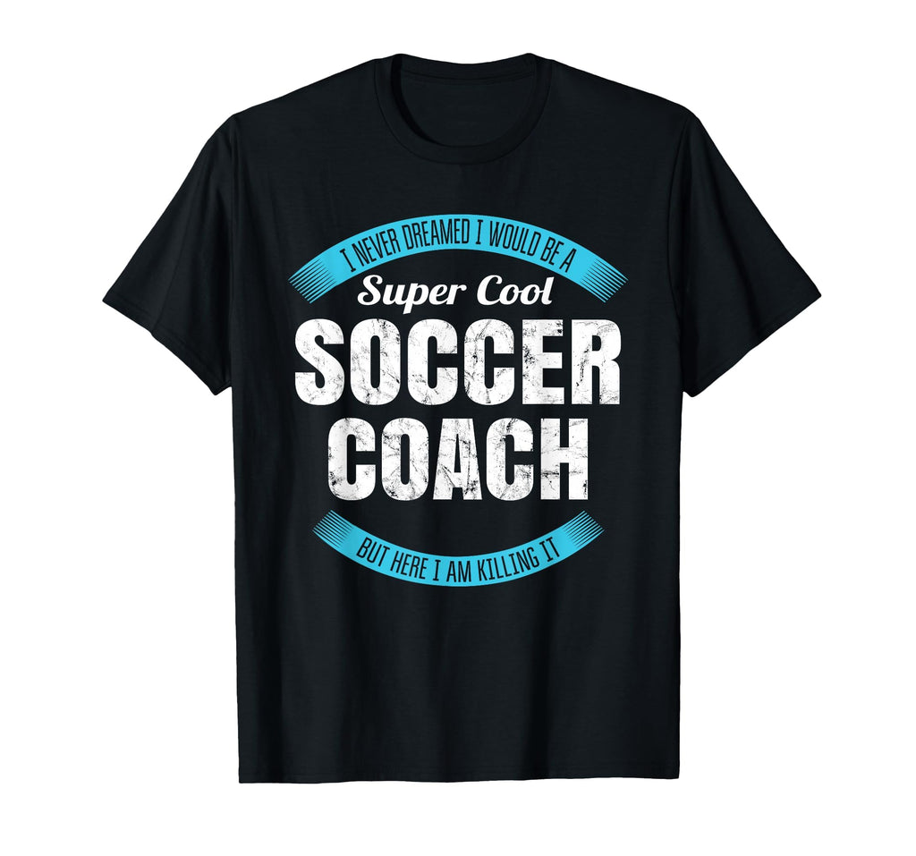 Funny Soccer Coach Thank You Gift T-Shirt - Fun Novelty Design Unisex