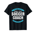Funny Soccer Coach Thank You Gift T-Shirt - Fun Novelty Design Unisex