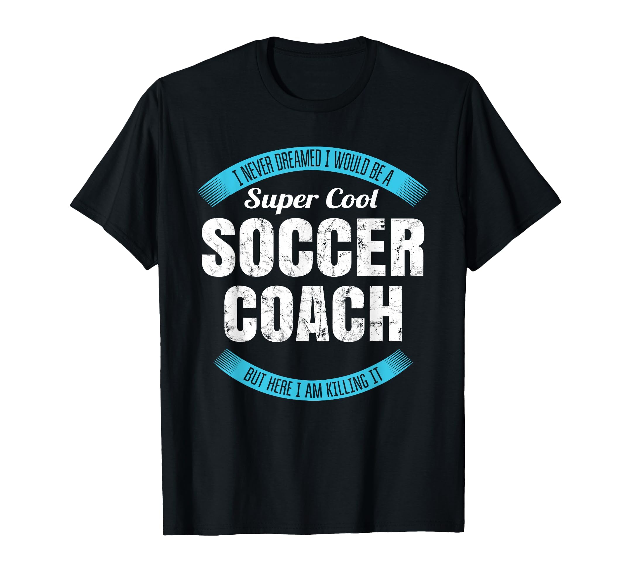 Funny Soccer Coach Thank You Gift T-Shirt - Fun Novelty Design Unisex