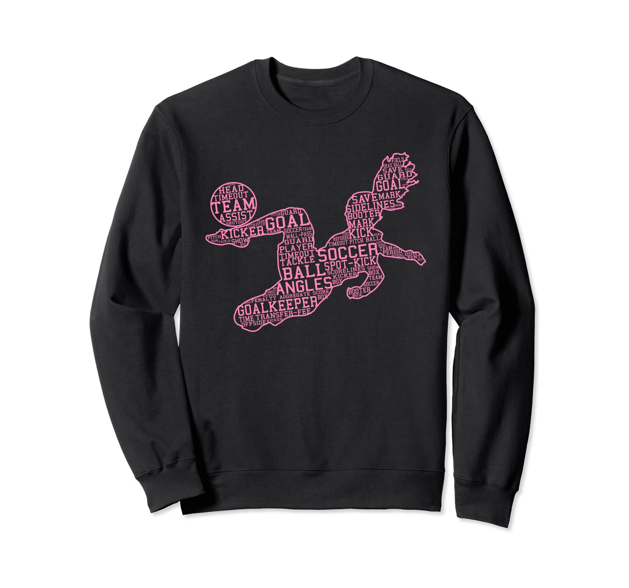Striker Soccer Shirts Sayings Sweatshirt - Custom Art Print for Adults