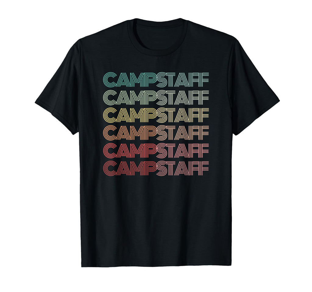 Camp Staff Vibes Host Summer T-Shirt - Casual Everyday Wear Men Women