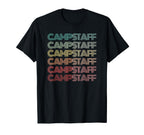 Camp Staff Vibes Host Summer T-Shirt - Casual Everyday Wear Men Women