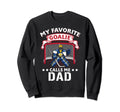 My Favorite Goalie Calls Me Sweatshirt - Casual Everyday Wear Men Women