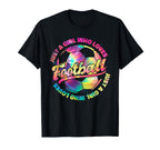 Just Who Loves Football Player Soccer T-Shirt - Trendy Graphic Men Women