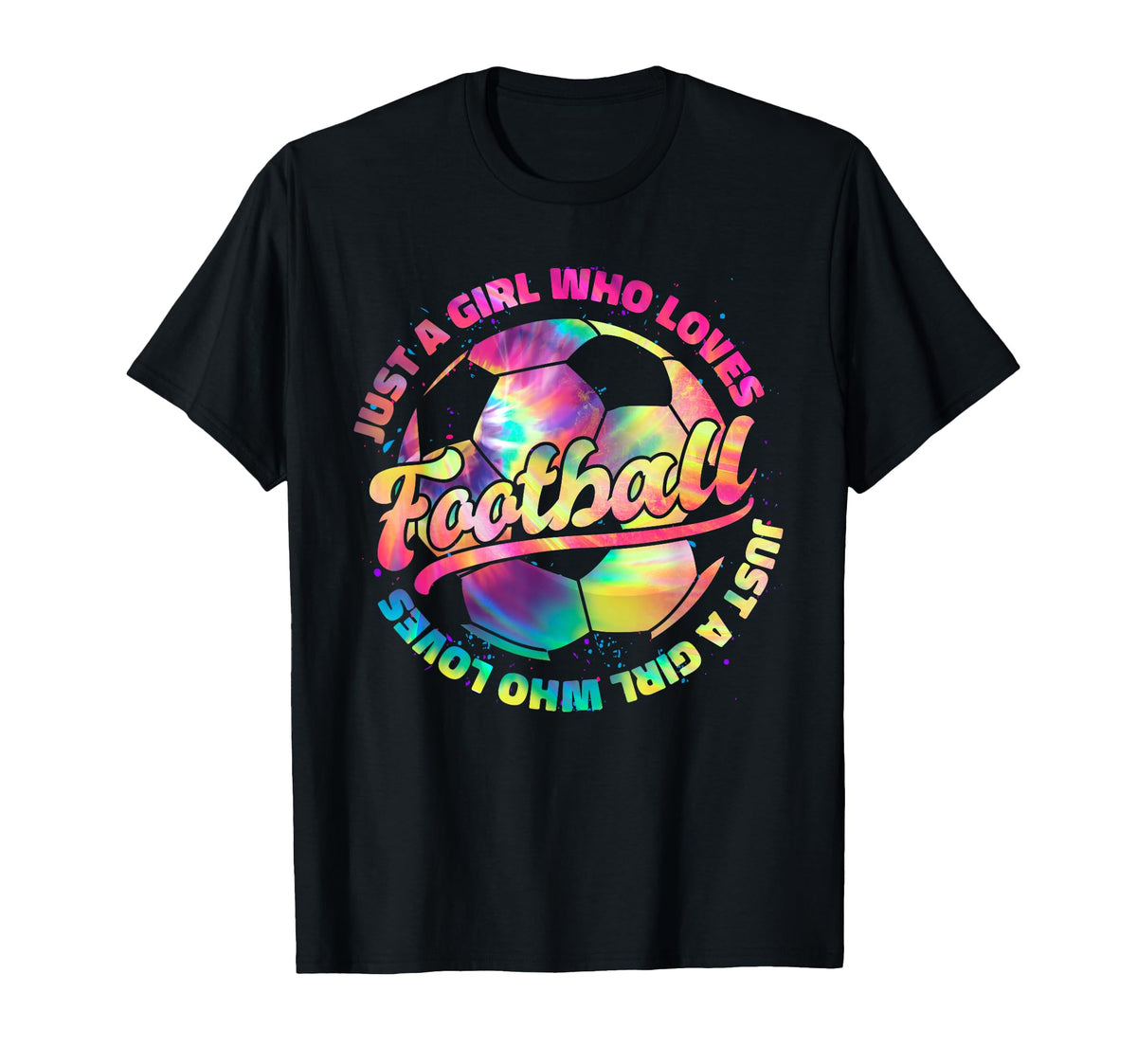 Just Who Loves Football Player Soccer T-Shirt - Trendy Graphic Men Women