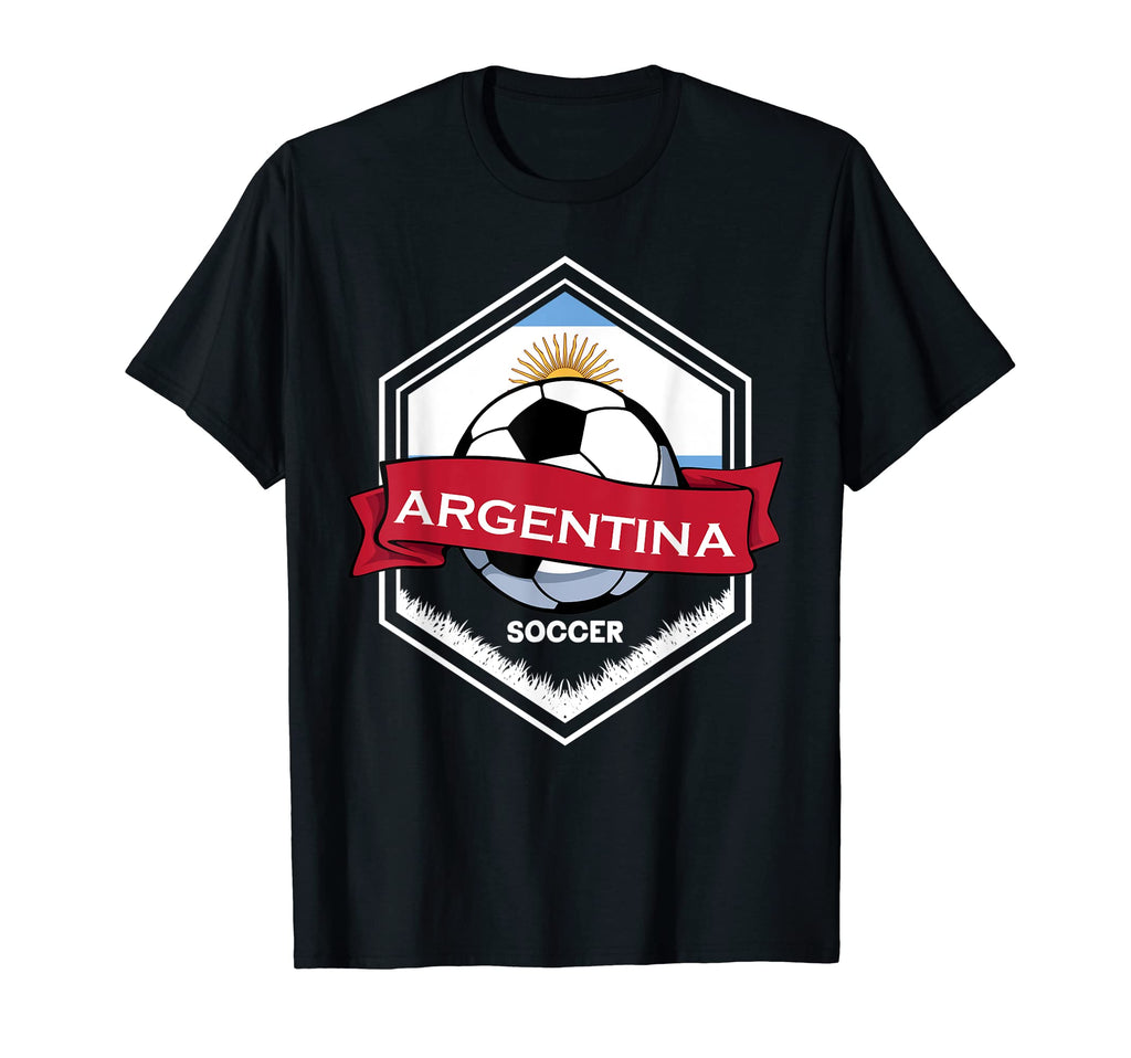 Argentina Flag Football Fan Soccer Team T-Shirt - Trendy Graphic Men Women