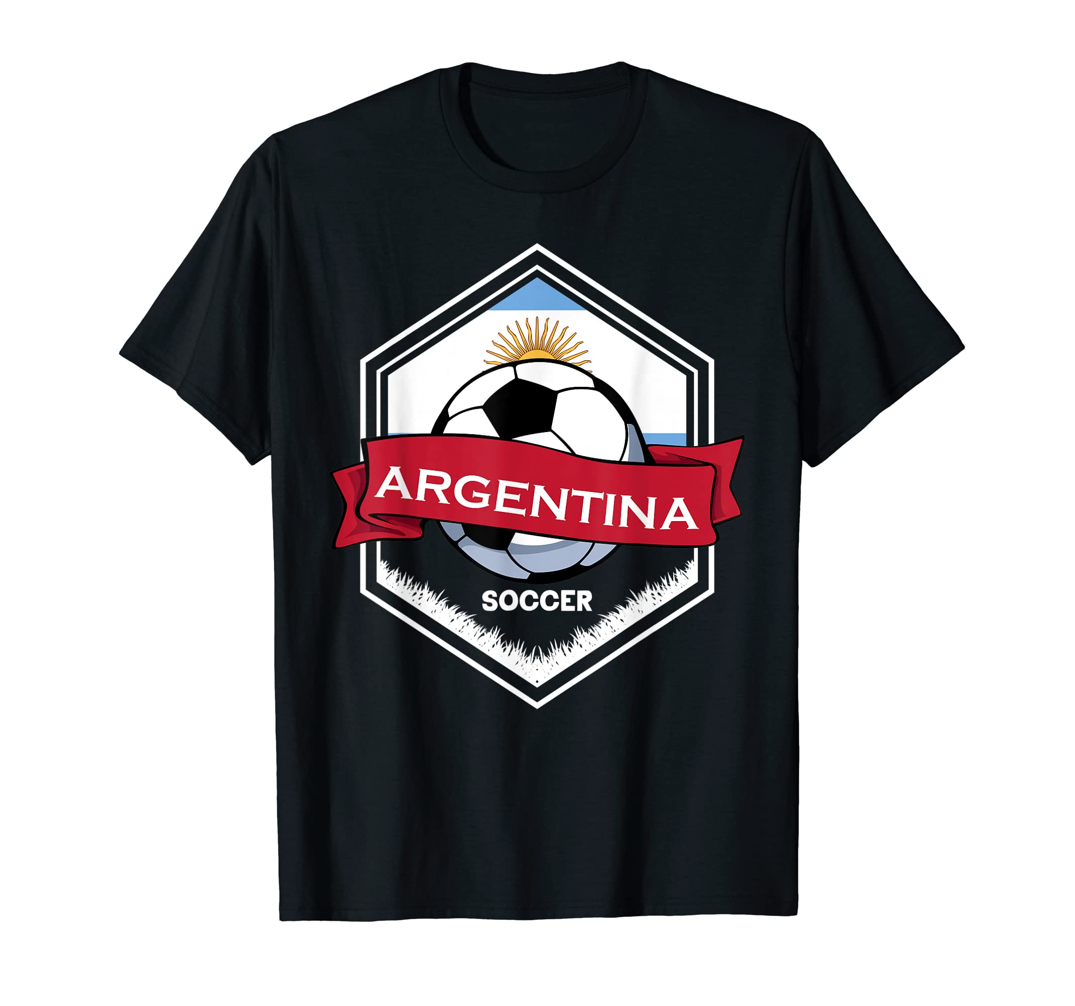 Argentina Flag Football Fan Soccer Team T-Shirt - Trendy Graphic Men Women