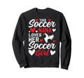 Soccer Nana Loves Her Soccer Sweatshirt - Novelty Apparel for Adults