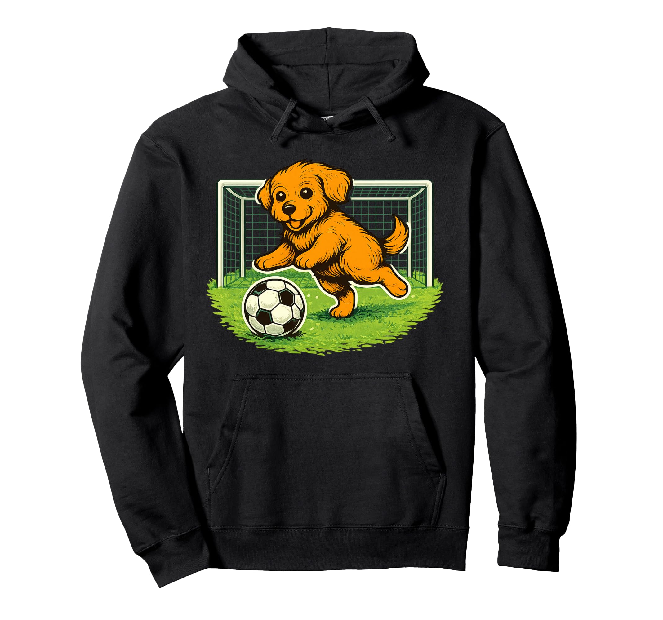 Goalkeeper Puppy Hoodie - Streetwear Style Unisex