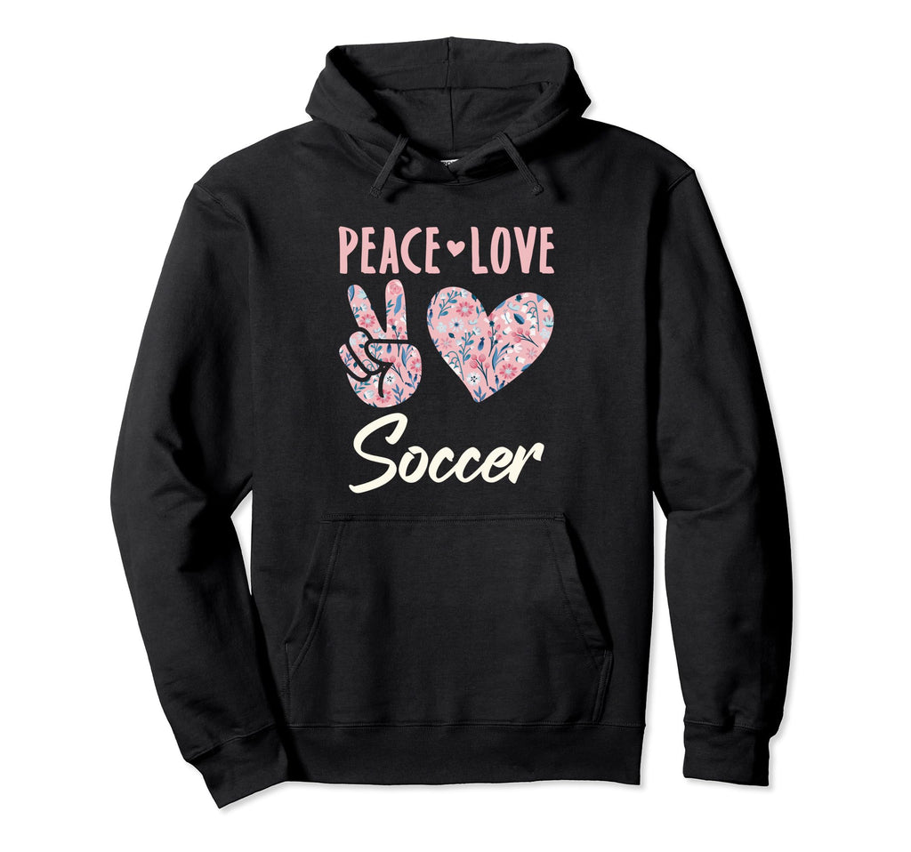 Peace Love Soccer Gifts And T-Shirt - Casual Everyday Wear for Adults