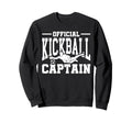 Kickball Captain Soccer Baseball Sweatshirt - Trendy Graphic for Adults
