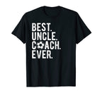 Mens Football Best Uncle Coach Ever T-Shirt - Aesthetic Graphic Men Women