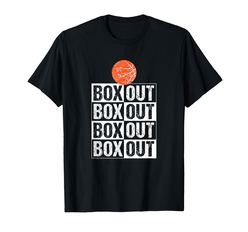 Funny Basketball Coach Gift Box Out T-Shirt - Graphic Print Men Women