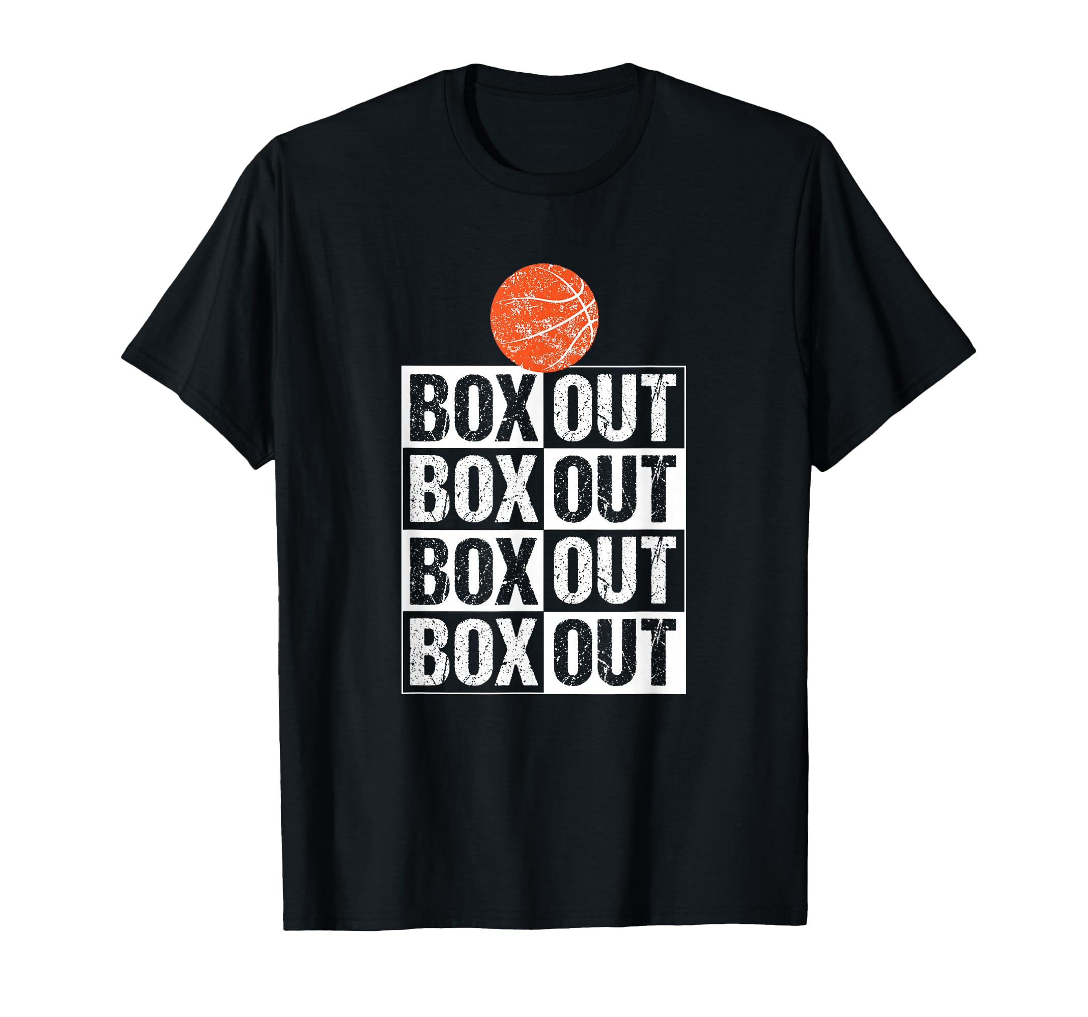 Funny Basketball Coach Gift Box Out T-Shirt - Graphic Print Men Women