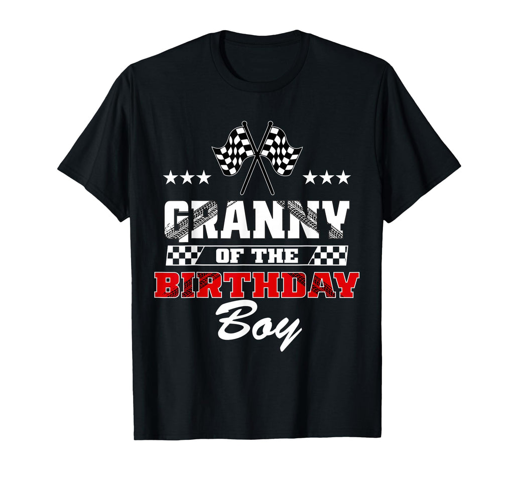 Granny Birthday Soccer Party Family T-Shirt - Aesthetic Graphic Men Women