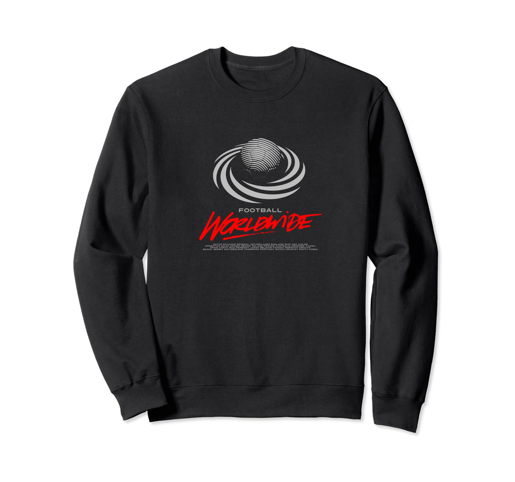 Football Worldwide 2022 Tournament Sweatshirt - Streetwear Style Men Women