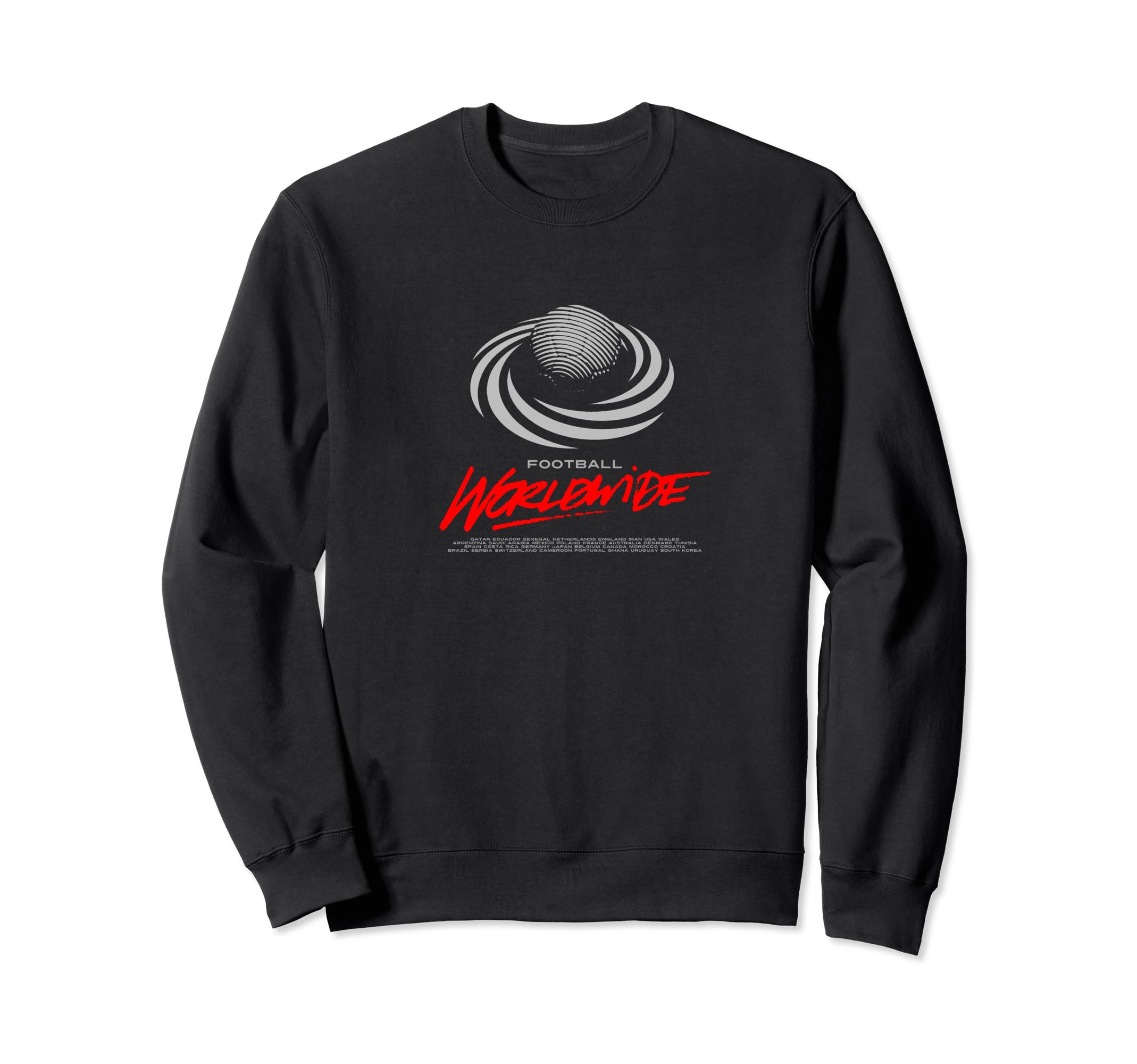 Football Worldwide 2022 Tournament Sweatshirt - Streetwear Style Men Women