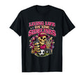 Soccer Mama Living Life 0N Sidelines T-Shirt - Trendy Graphic Unisex