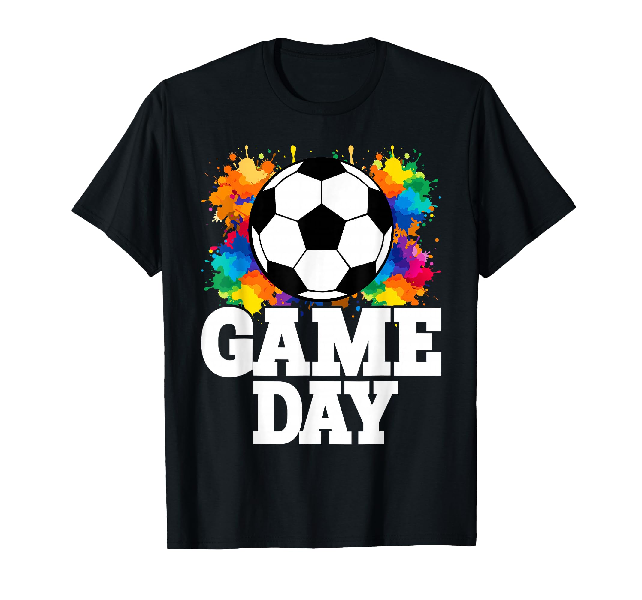 Game Day Mom Soccer T-Shirt - Custom Art Print for Adults