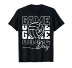 Volleyball Game Day Vibes Volley T-Shirt - Aesthetic Graphic Men Women