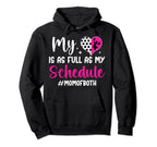Mom Both Proud Cheer And Soccer Mom Hoodie - Graphic Print for Adults