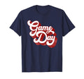 Patriotic Game Day Red White Blue T-Shirt - Fun Novelty Design for Adults