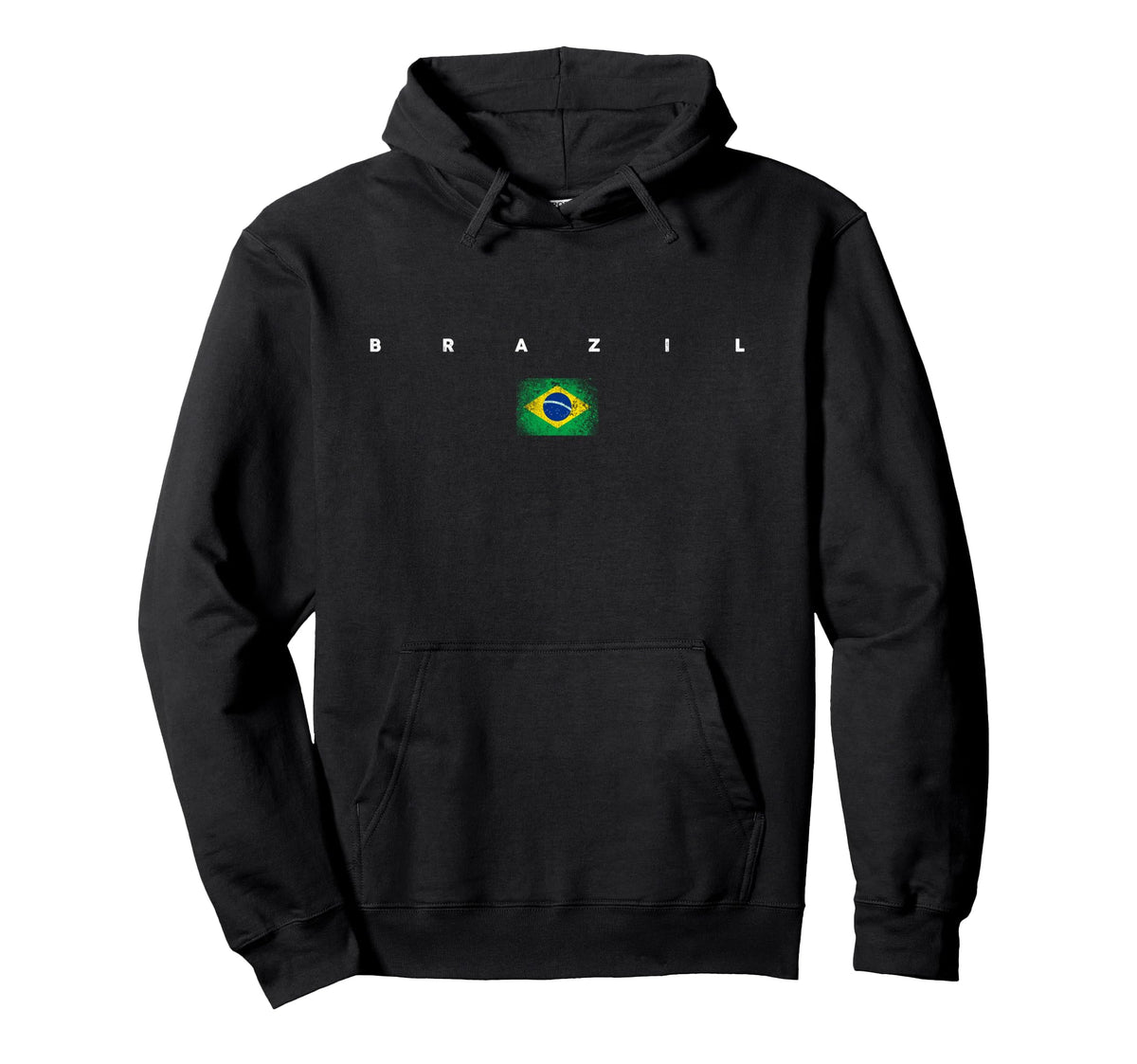 Brazil Flag Pride Soccer Brazilian Hoodie - Custom Art Print Unisex