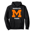 Massillon M Sports Football Baseball Hoodie - Streetwear Style Unisex
