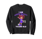 Soccer Player Four Year Old 4Th Sweatshirt - Custom Art Print Unisex