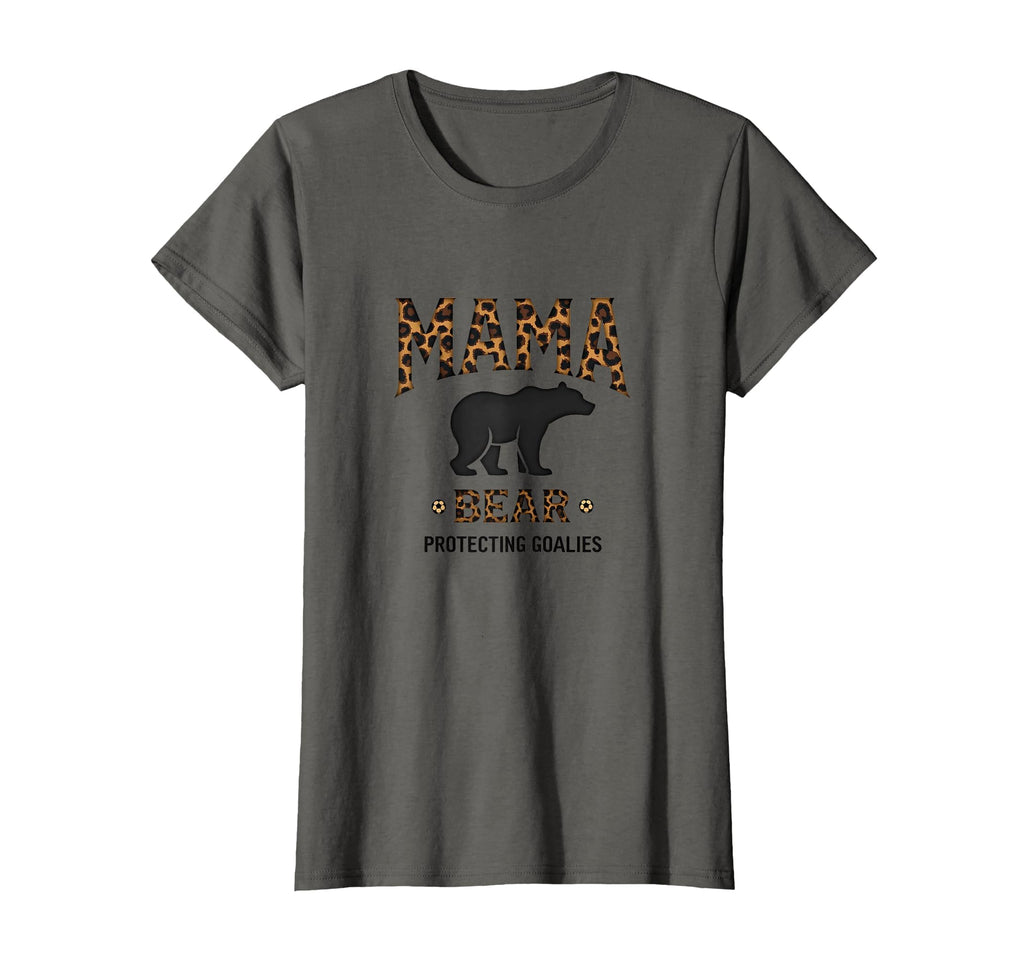 Mama Bear Protecting Goalies T-Shirt - Casual Everyday Wear Men Women