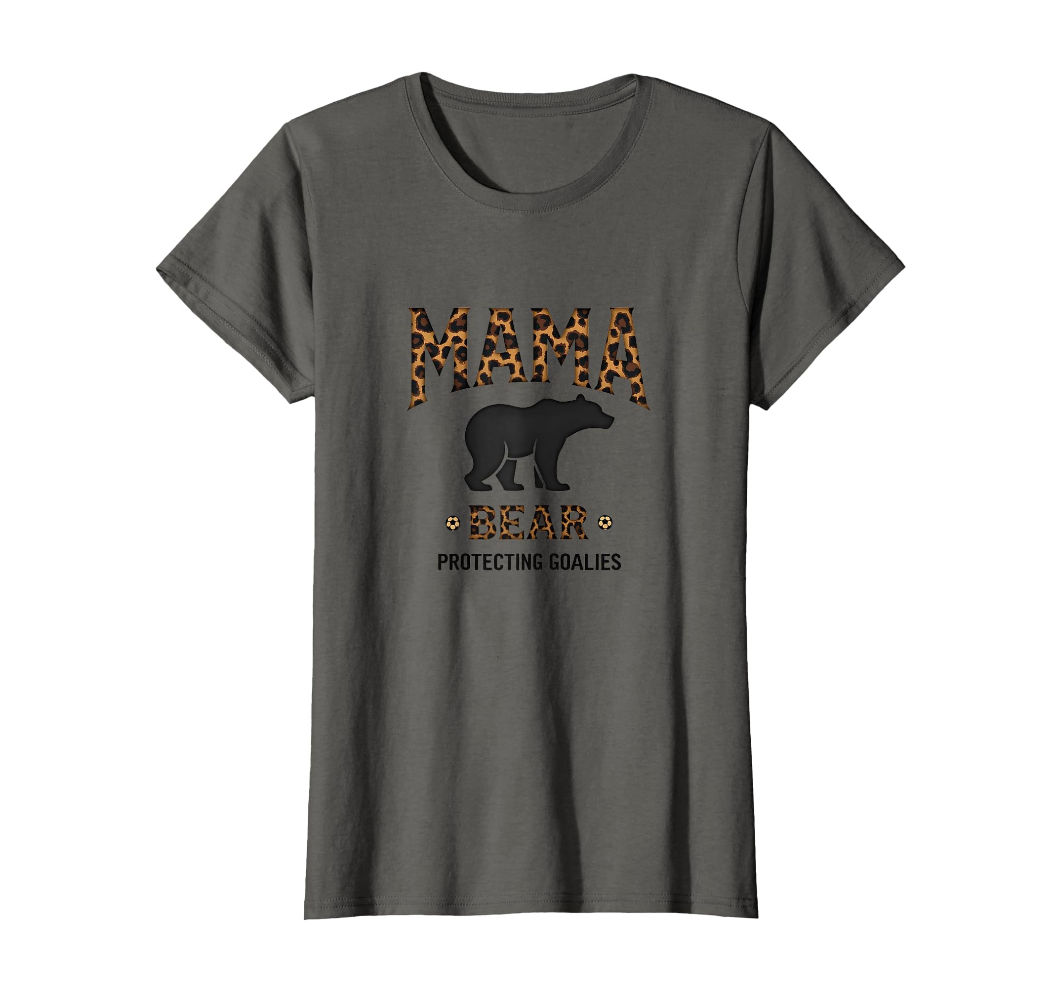 Mama Bear Protecting Goalies T-Shirt - Casual Everyday Wear Men Women