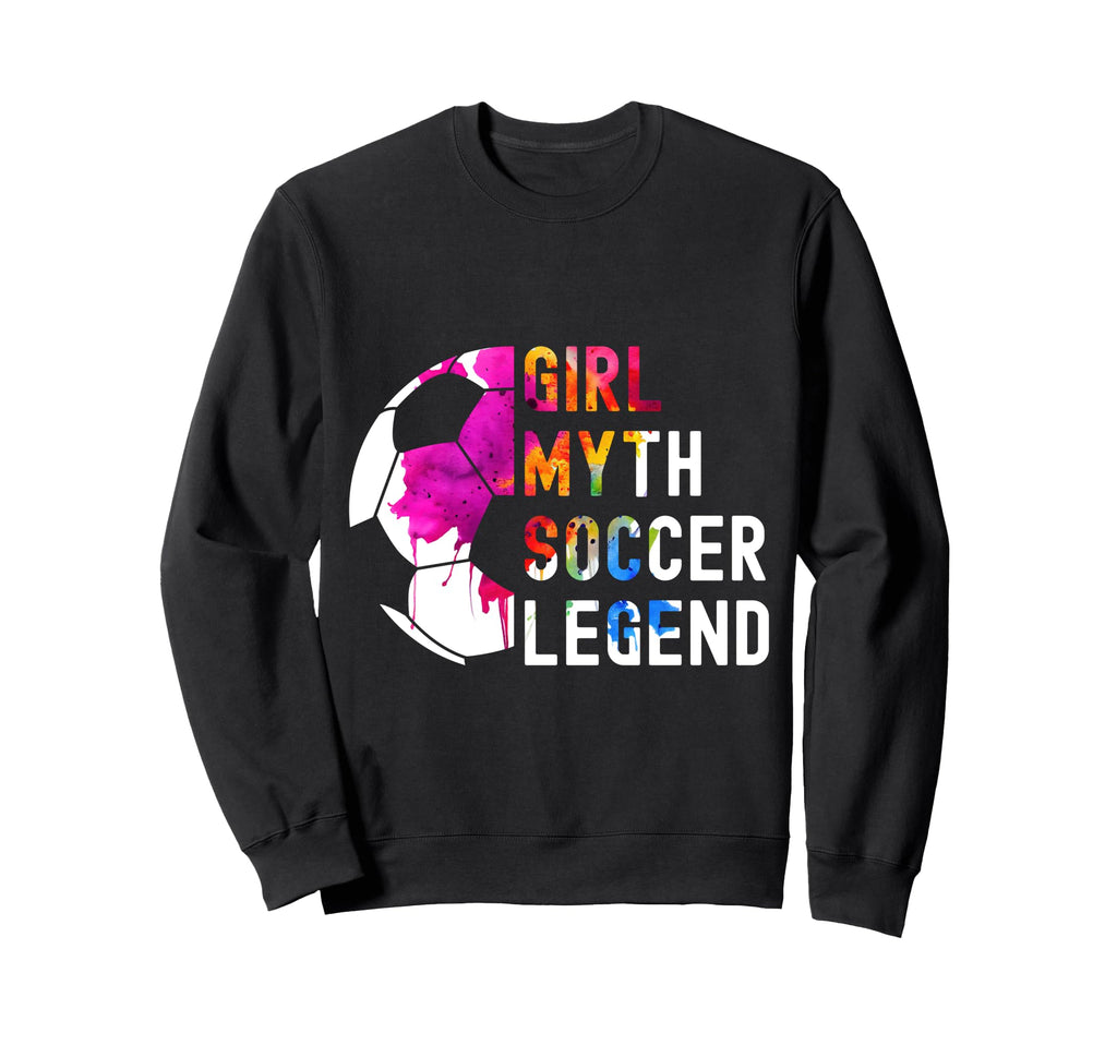 Myth Soccer Legend Soccer Sweatshirt - Fun Novelty Design for Adults