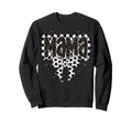 Soccer Mama Coquette Checkered Bow Sweatshirt - Minimalist Print Men Women