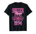 Soccer Mom Loud Proud Since 1974 Mothers T-Shirt - Custom Art Print Unisex
