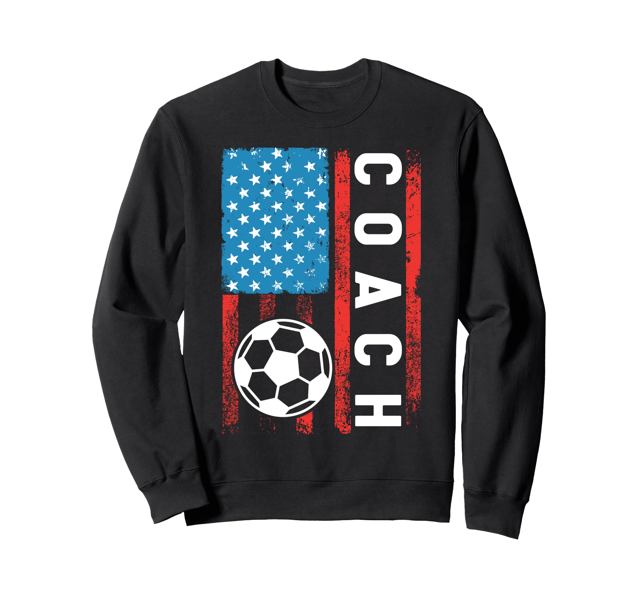 Soccer Coach Sweatshirt - Graphic Print Men Women
