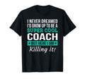 Funny Coach Appreciation Thank T-Shirt - Casual Everyday Wear Men Women