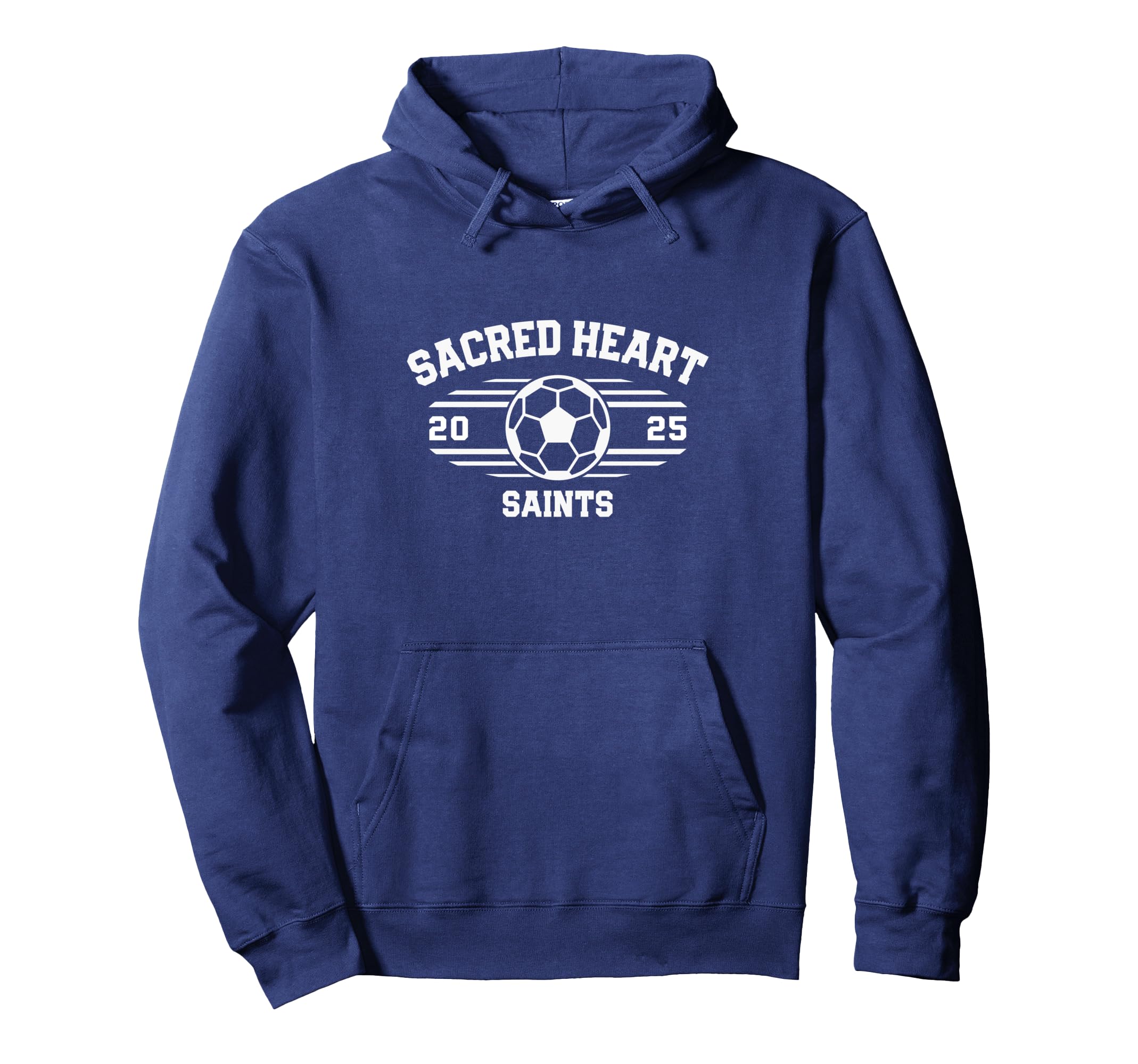 Sacred Heart Saints Soccer Ball 2025 Hoodie - Minimalist Print Men Women