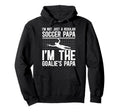 Im Soccer Goalie Papa Soccer Goalkeeper Hoodie - Novelty Apparel Unisex