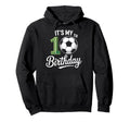 Soccer Ball Its My 10Th Birthday Soccer Hoodie - Custom Art Print Unisex
