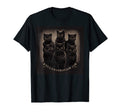 Black Cat Soccer Squad T-Shirt - Custom Art Print Men Women